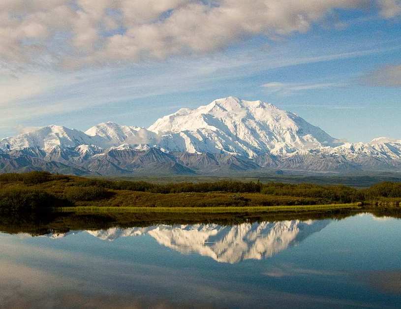 Гора Денали на Аляске